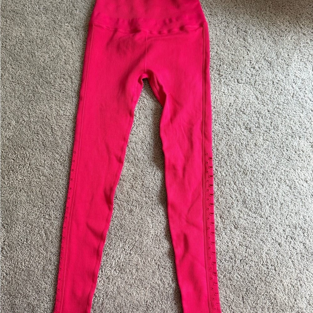 Spiritual Gangster Bold Pink Leggings